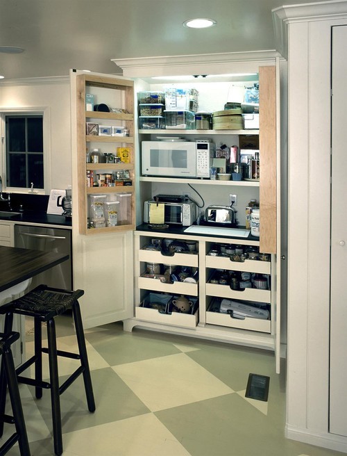 Выдвижные ящики кухни: узкие, широкие, угловые, большие кухонные ящики обзор