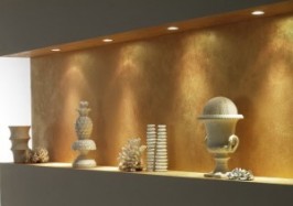 Декоративная штукатурка стен кухни: способы нанесения декоративной штукатурки