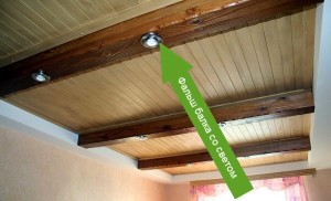 Выбор деревянного потолка для кухни