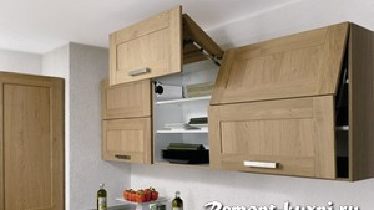 Высота верхних шкафов на кухне от столешницы